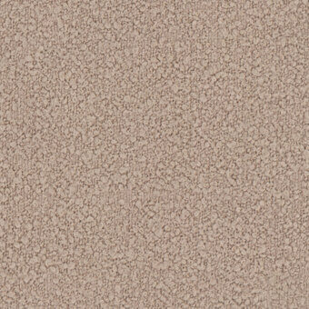 Fabric texture sample, muted beige, granular surface with speckled pattern and tonal variations resembling woven textile.